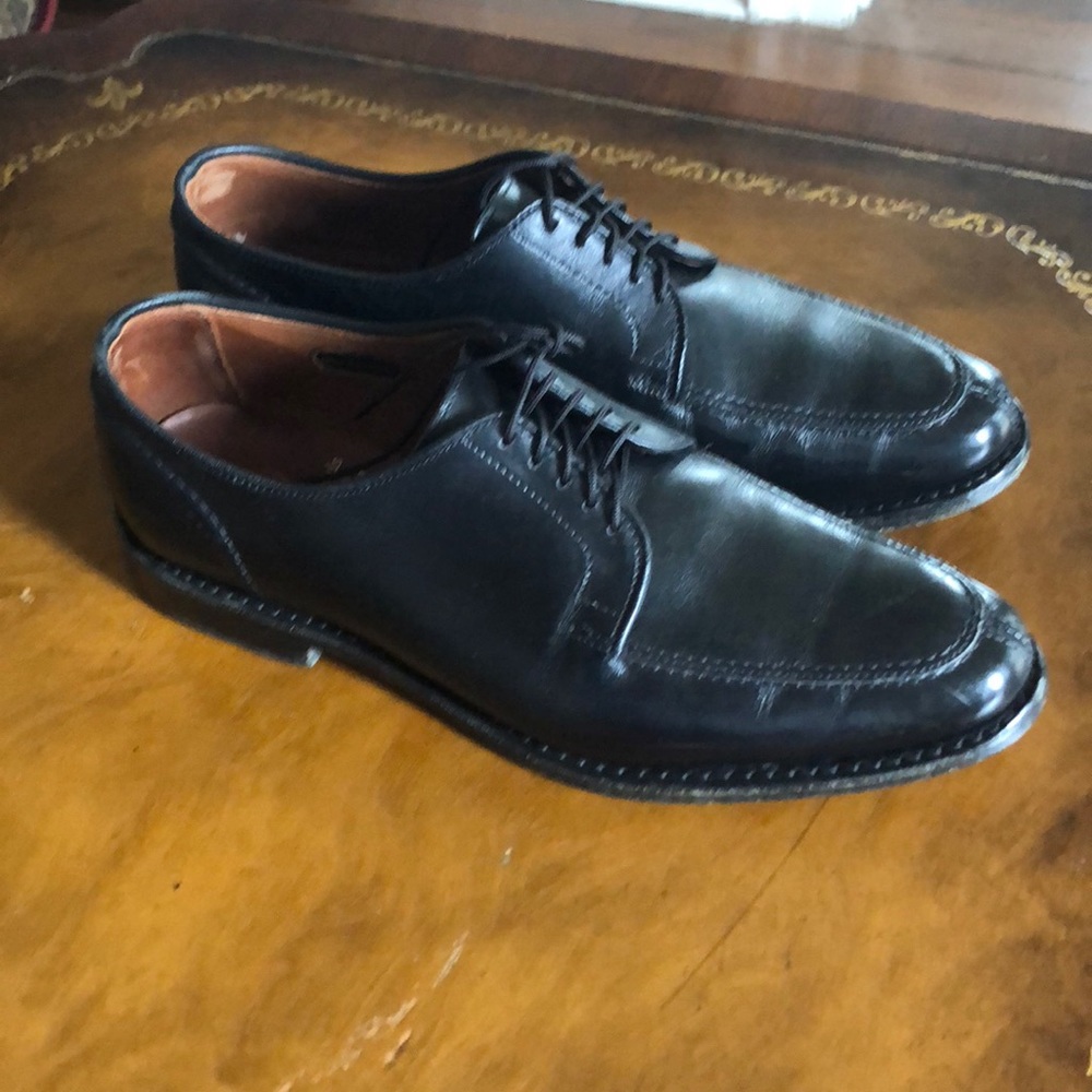 Black Allen Edmonds LaSalle moc toe US 9D
